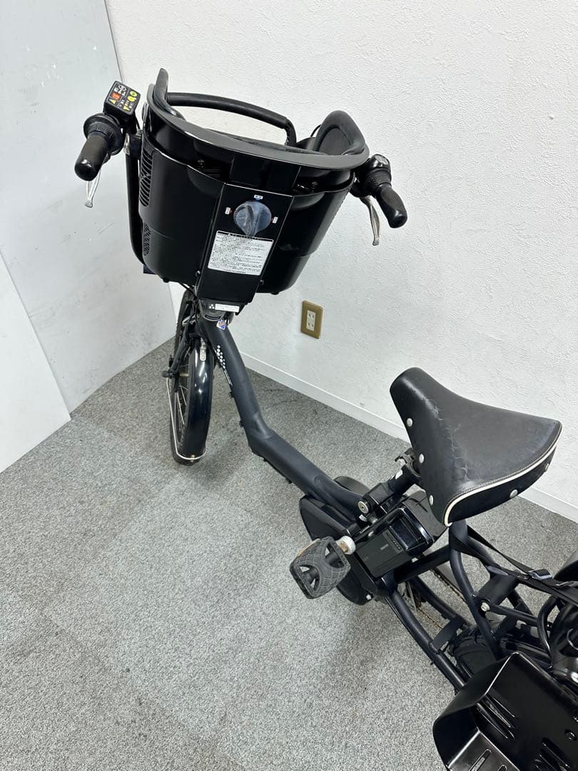 3人乗り電動アシスト自転車　ブリヂストンアンジェリーノ 子供乗せシート付き