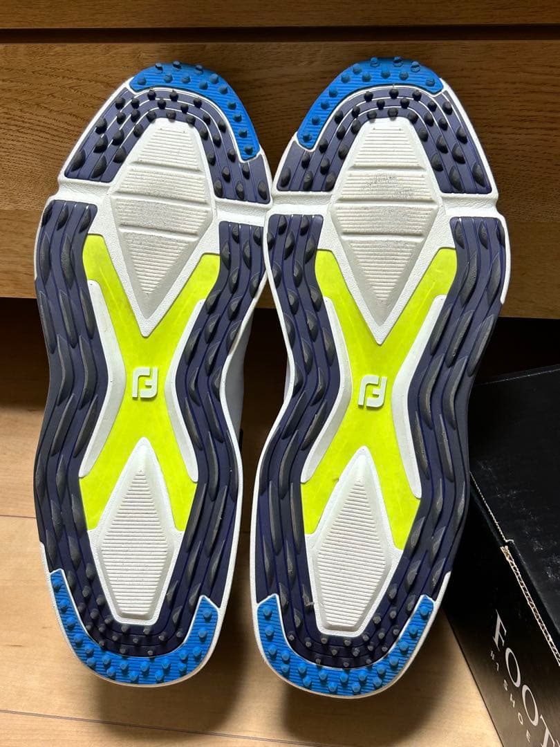 極美品！ 2025.10月購入 フットジョイ プロSLX ボア ゴルフシューズ