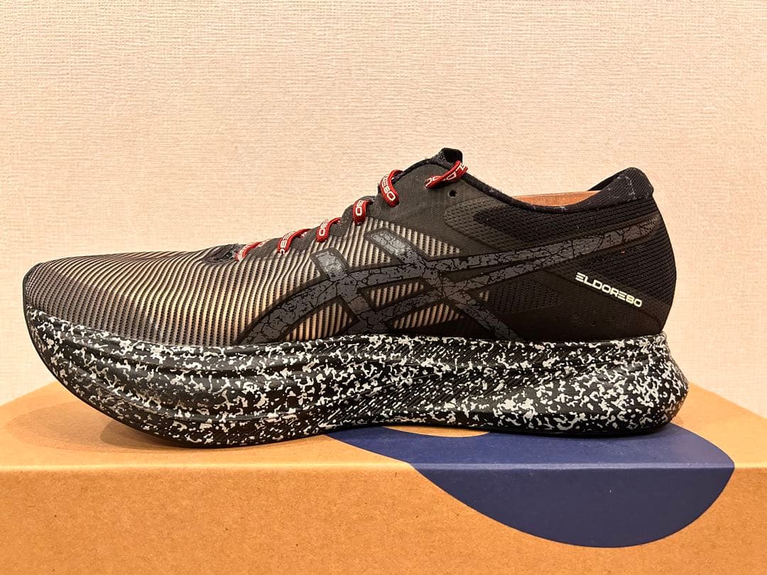 asics x eldoreso S4 28cm ステッカー