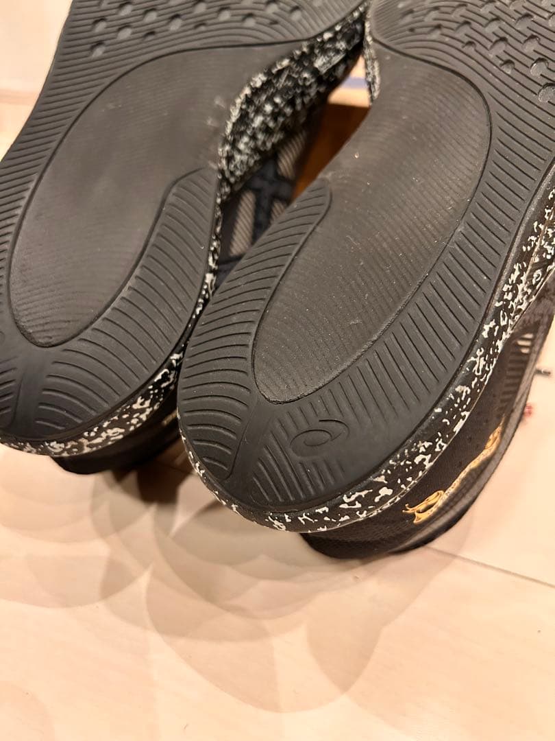 asics x eldoreso S4 28cm ステッカー