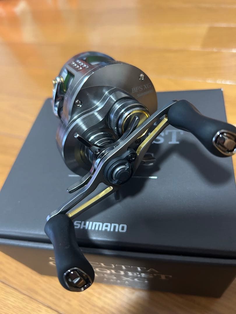 SHIMANO 23カルカッタコンクエストBFS XG レフトハンドル