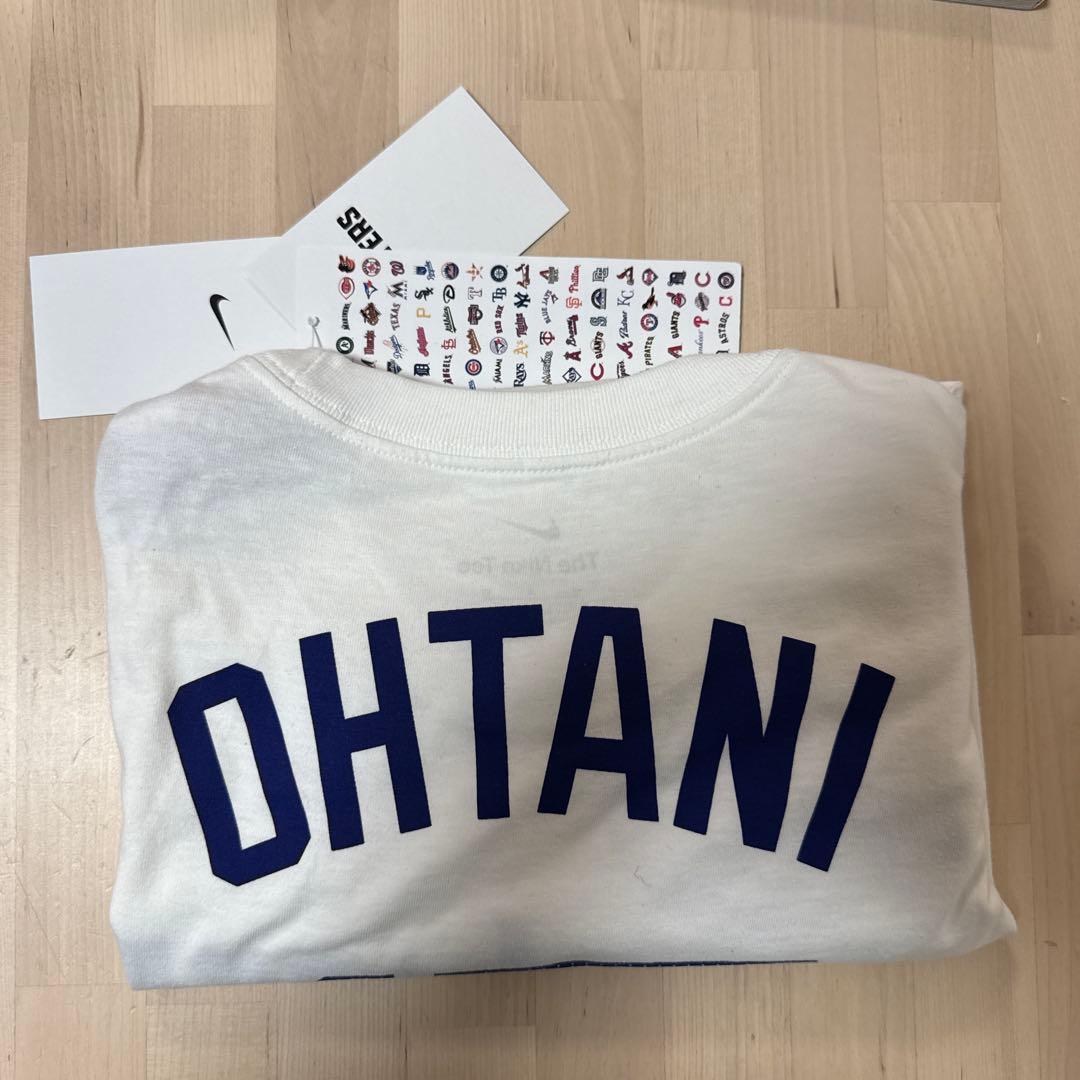 ドジャース NIKE 17 大谷 翔平Tシャツ　MLB東京シリーズ　Mサイズ