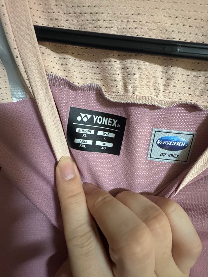 YONEX メンズゲームシャツ