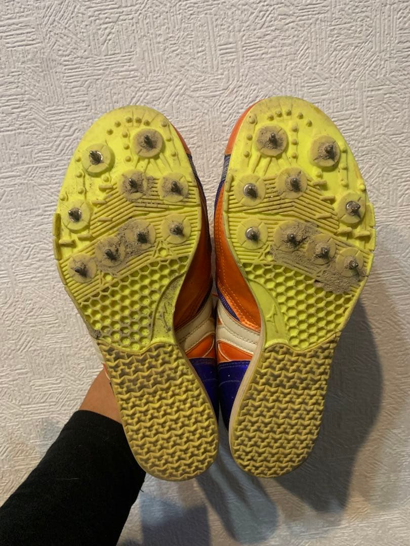 限定品 レア Mizuno 陸上用スパイクシューズ 跳躍用