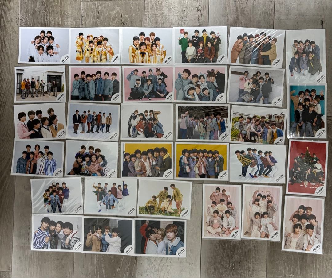 なにわ男子 公式写真セット 139枚 まとめ売り