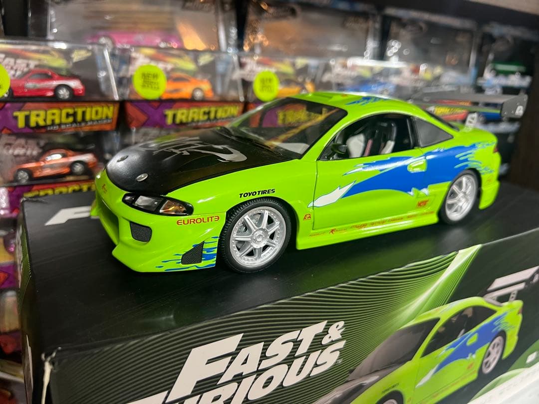ミニカー GREENLIGHT FAST&FURIOUS ECLIPCE 1/18
