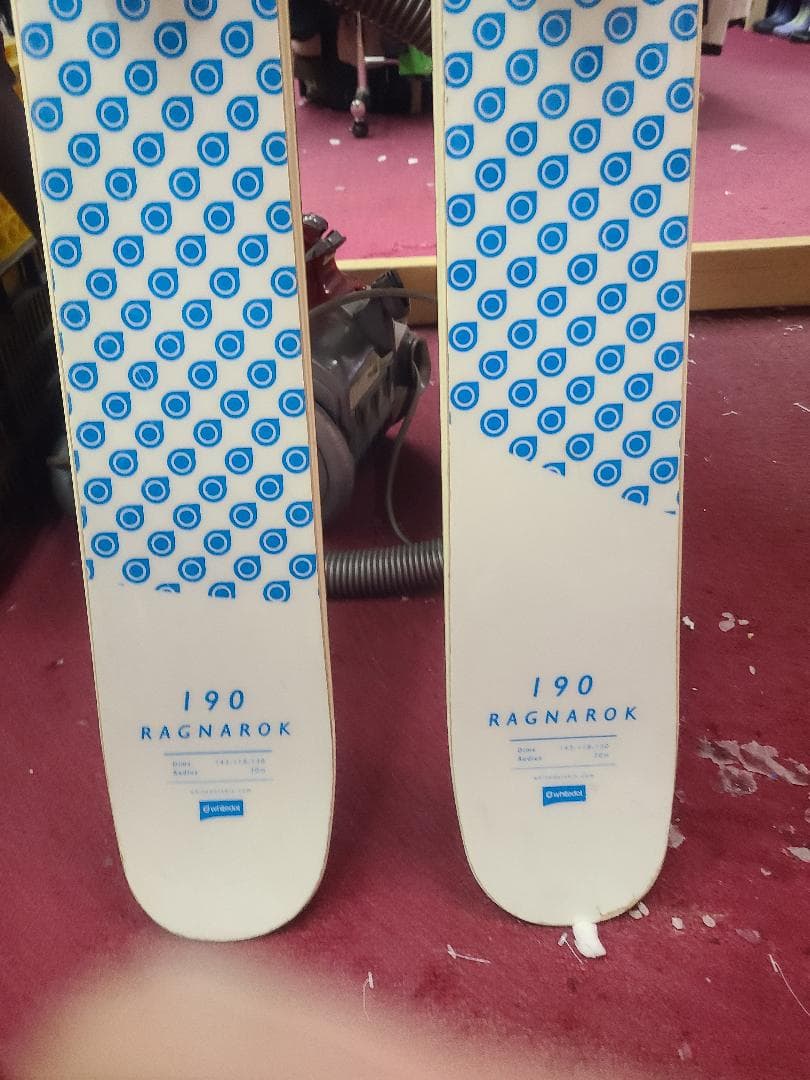 スキー 190cm WhiteDot Ragnarock + L Guardian 16
