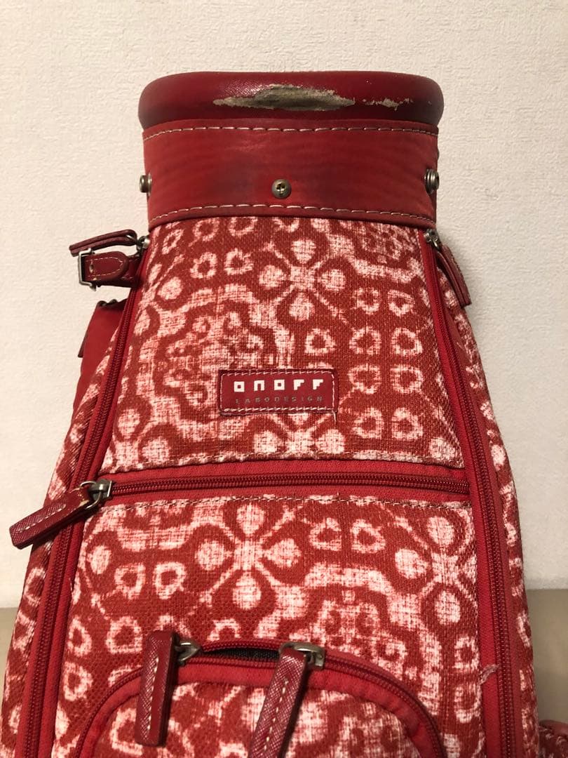 【送料込み】廃盤希少　ONOFF オノフ　キャディバッグ 数量限定　完売品