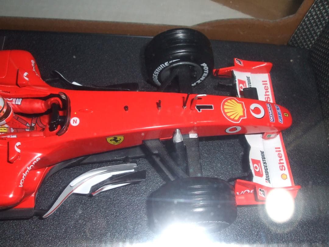 未開封　フェラーリ　２００３－GA　M・シューマッハ　＃１　マテル　 １／１８