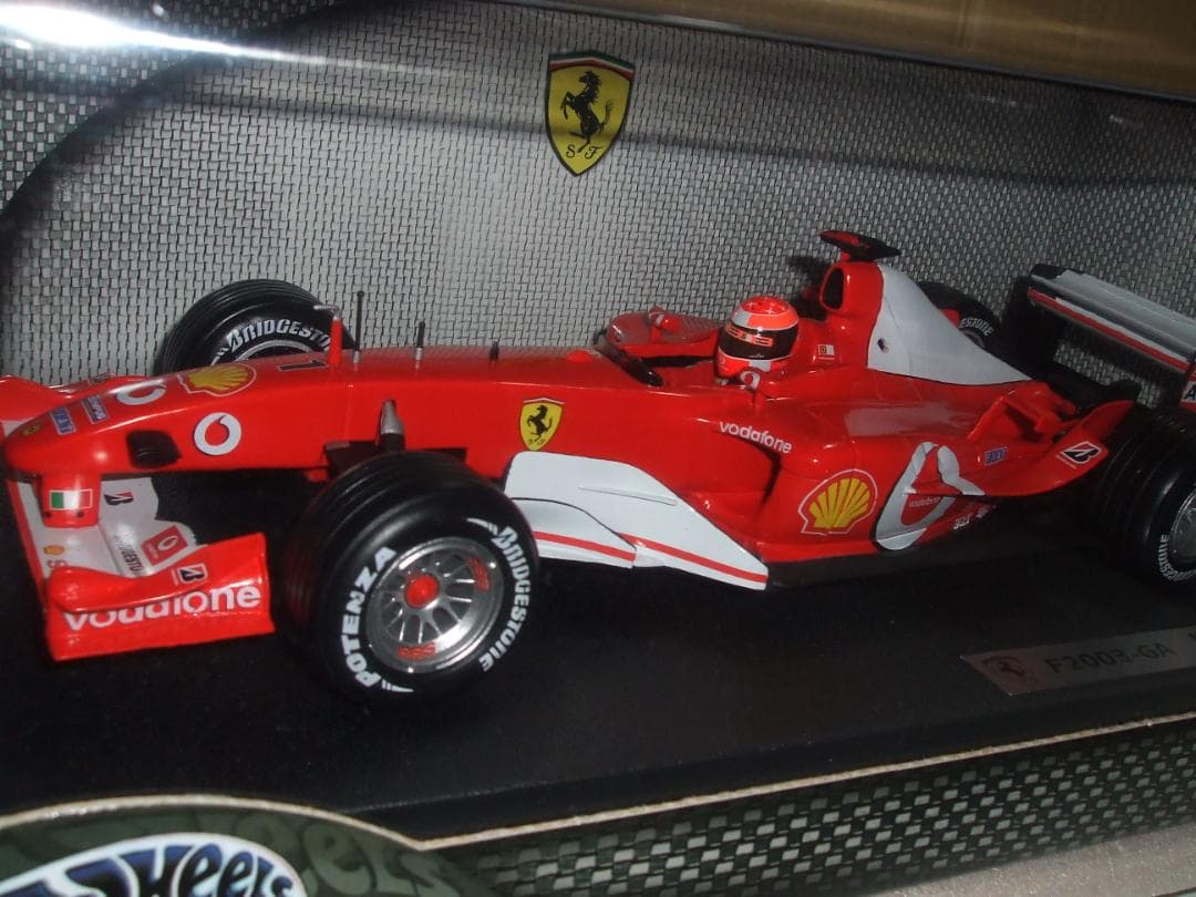 未開封　フェラーリ　２００３－GA　M・シューマッハ　＃１　マテル　 １／１８