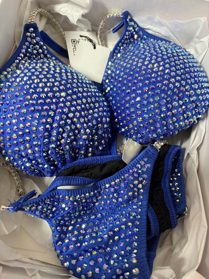 コンテストビキニ　ブルー　probikini FWJ zenix SSA