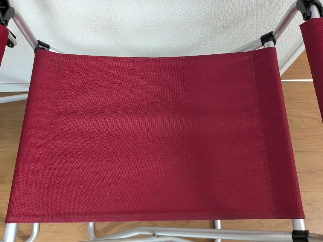 たんぽぽ　スノーピーク　FDチェアワイド　レッド　2脚セット