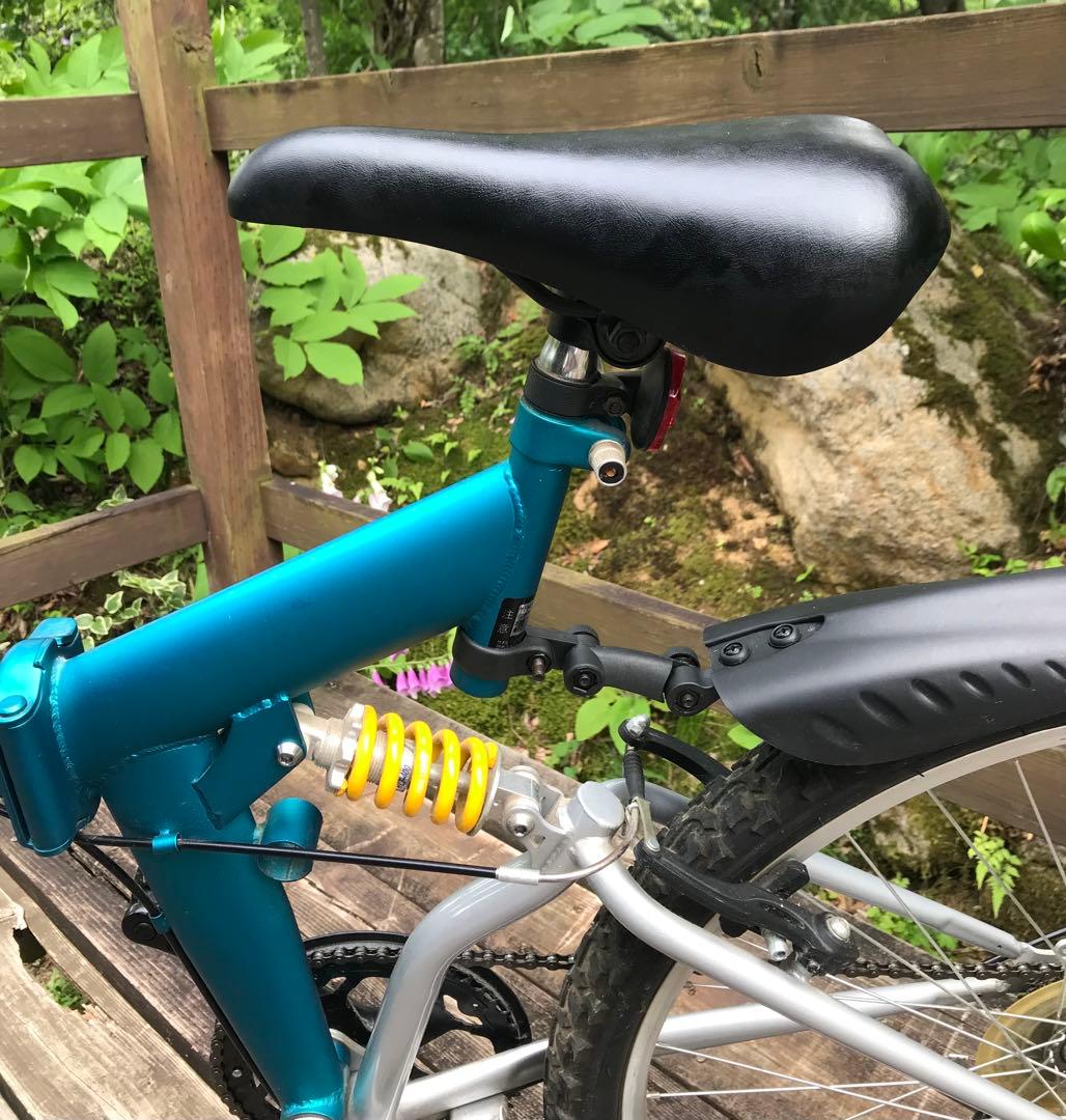 自転車 マウンテンバイク26 折り畳み可能 シマノ6段変速
