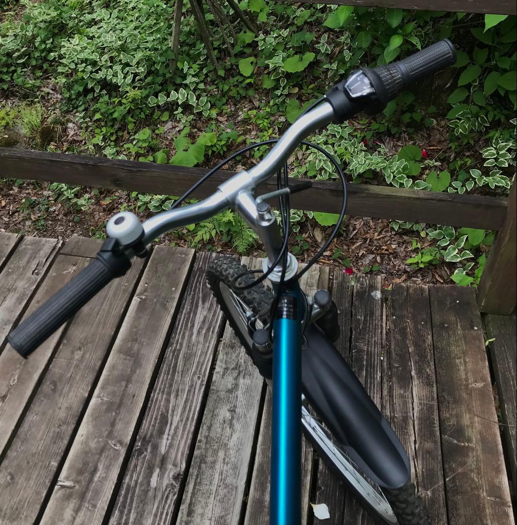 自転車 マウンテンバイク26 折り畳み可能 シマノ6段変速