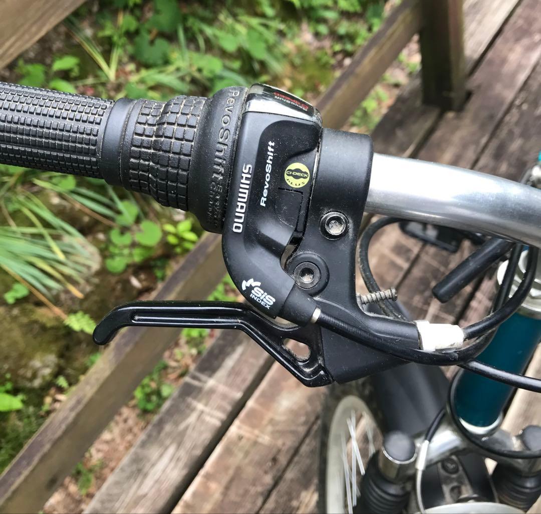 自転車 マウンテンバイク26 折り畳み可能 シマノ6段変速