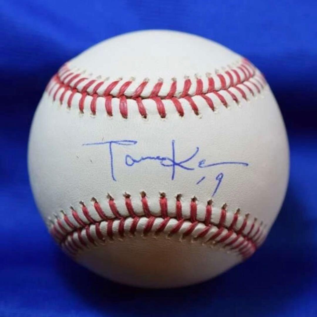巨人 田中将大 直筆サイン ボール MLB ホログラム付