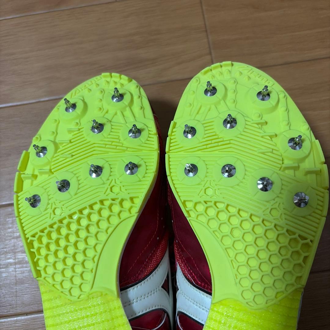 MIZUNO 陸上用スパイク 26.0cm フィールドジオ レッド 開封後未使用