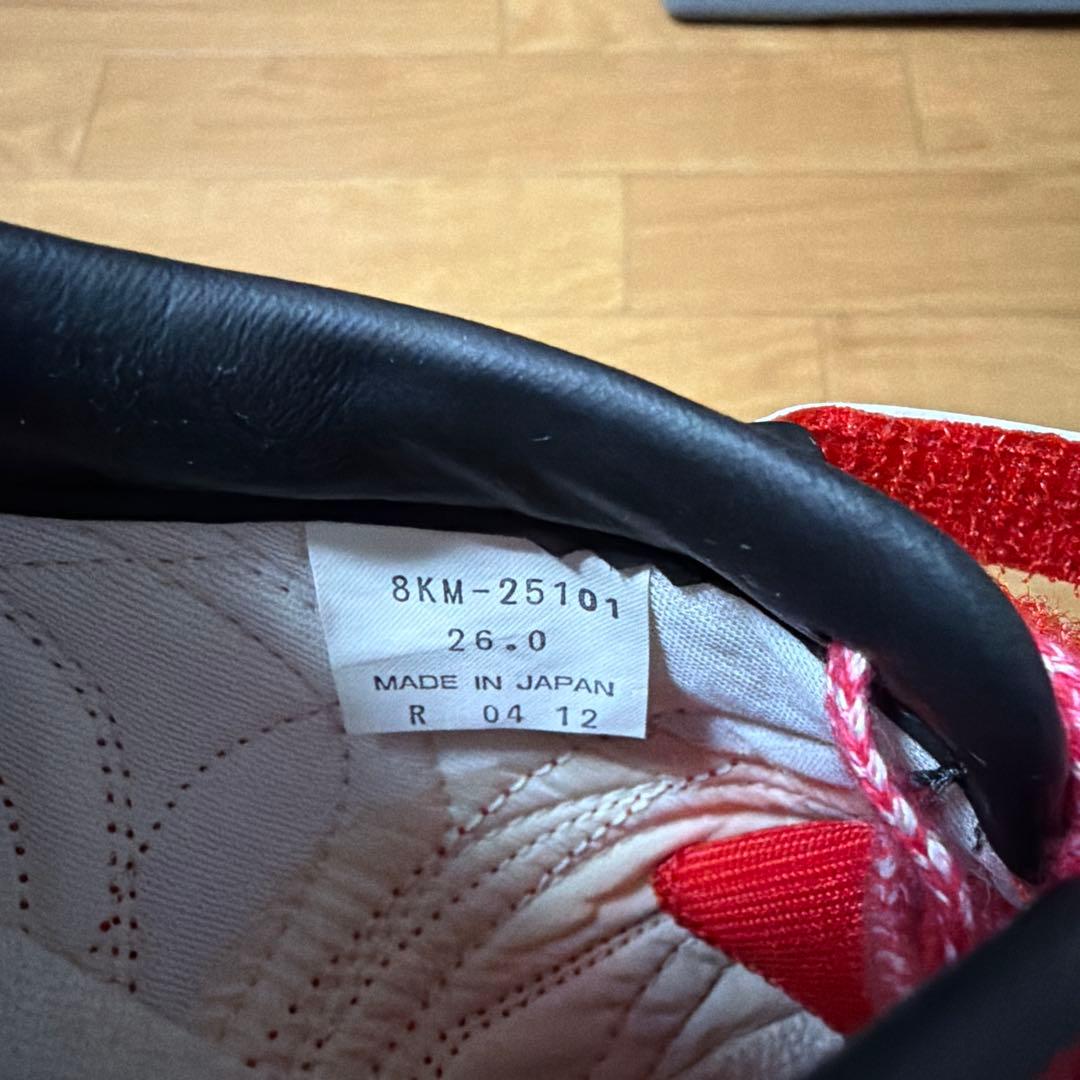 MIZUNO 陸上用スパイク 26.0cm フィールドジオ レッド 開封後未使用
