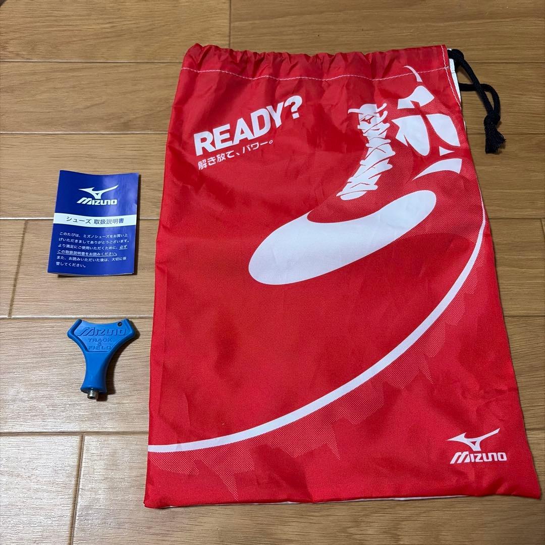 MIZUNO 陸上用スパイク 26.0cm フィールドジオ レッド 開封後未使用