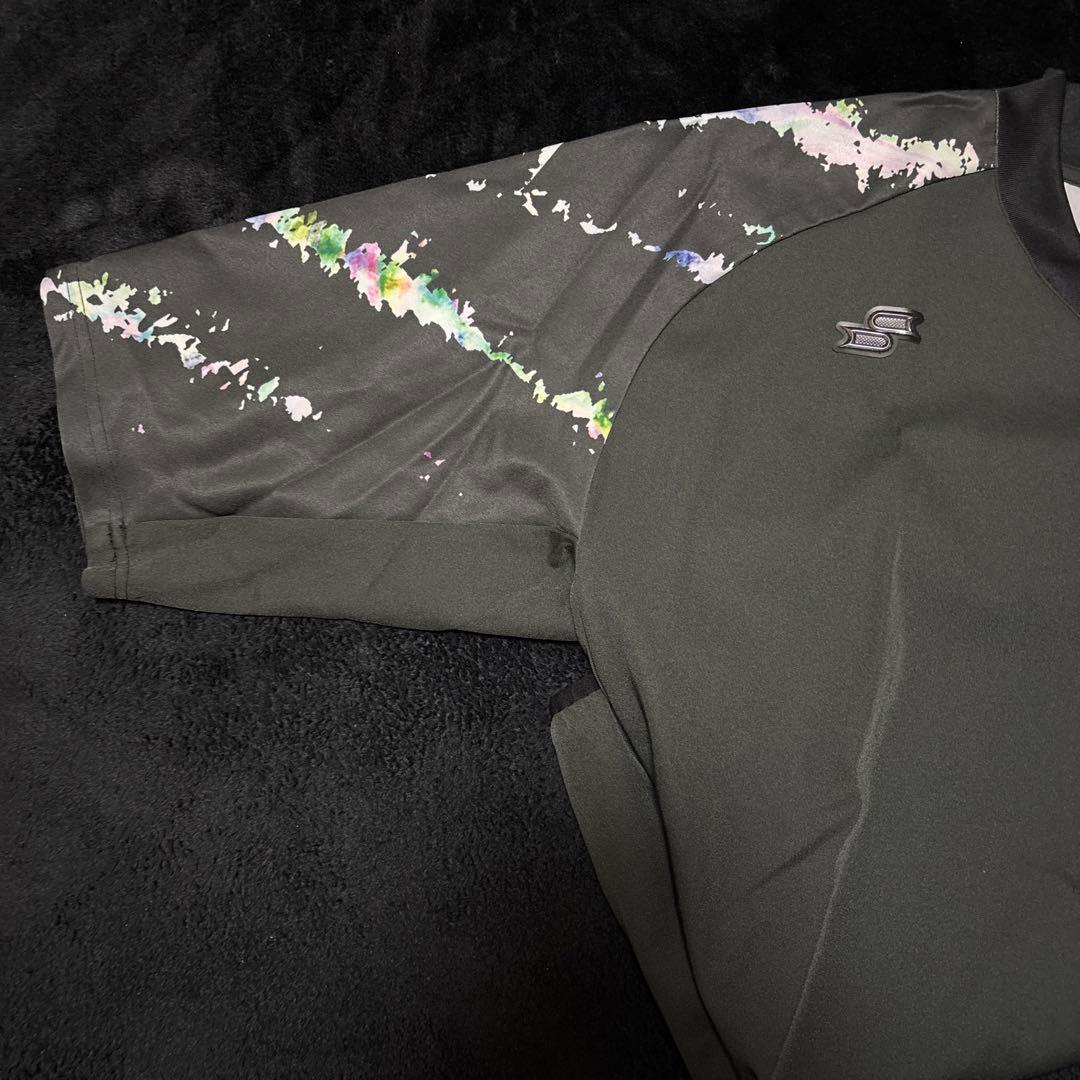 proedge 半袖Tシャツ M 黒/マルチカラー