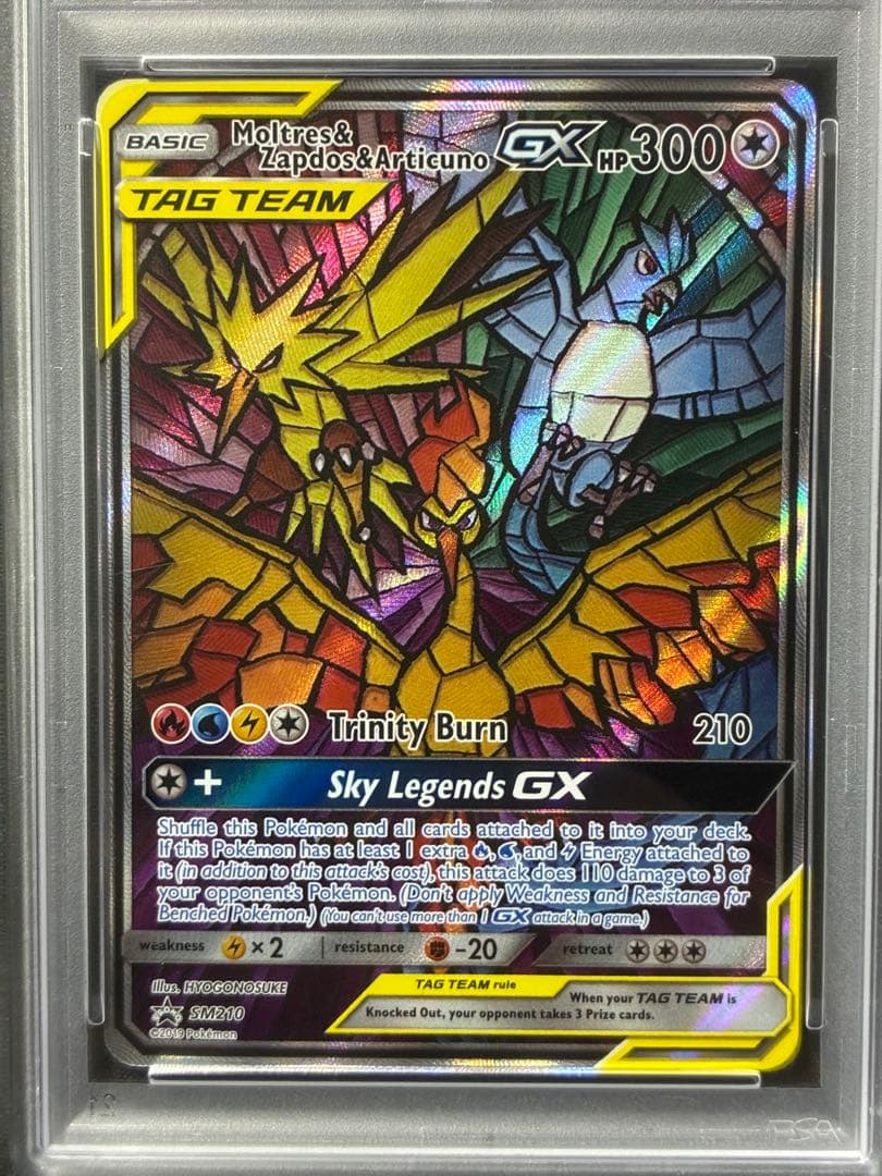 PSA10 ファイヤー サンダー フリーザーGX 英語版 2019 210 53