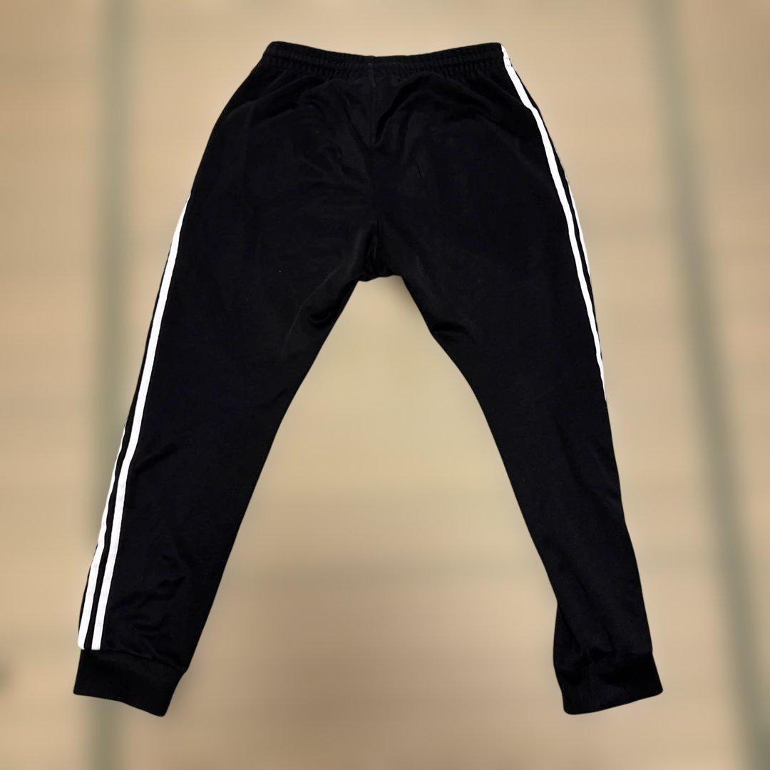 adidas ブラック ジャージ上下セット