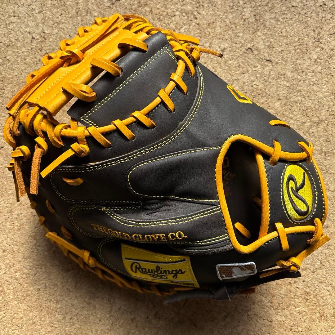 ローリングス　軟式　キャッチャーミット　右投げ　33インチ　大人　パドレス