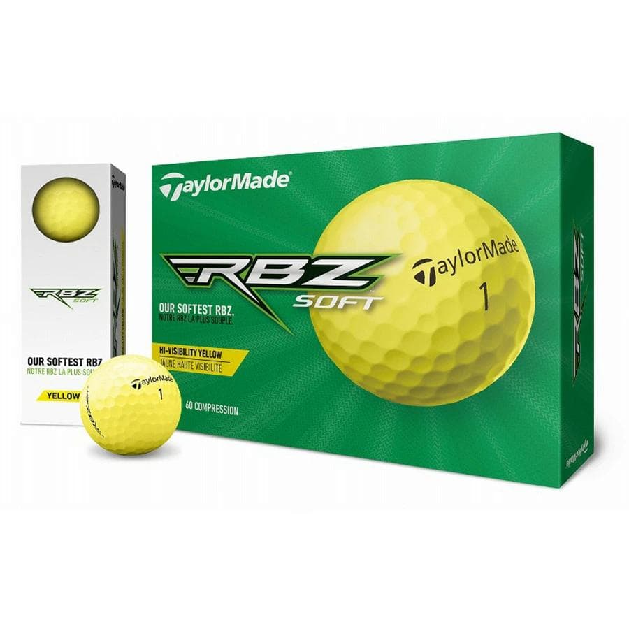 【新品】 テーラーメイド ゴルフボール RBZ ソフト イエロー 3ダース 黄色