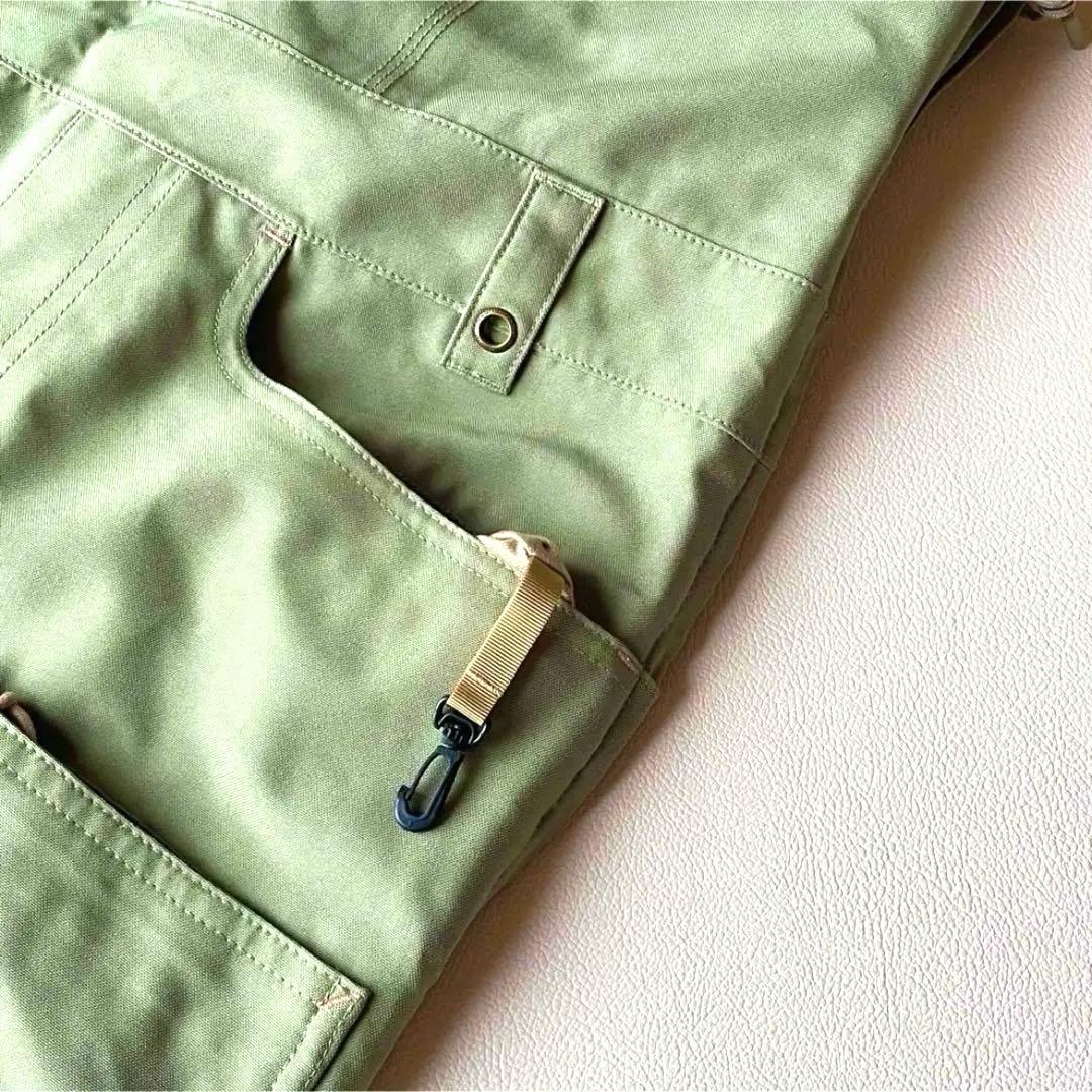 BURTON ビブパンツ S カーキ スノーボード Zealous