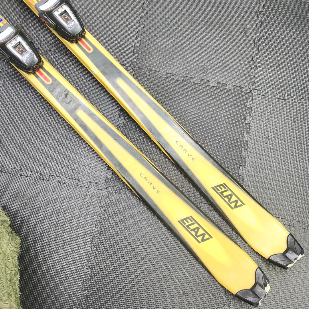 ELAN 170 スキー3点セット　板　ブーツ　26.5　ストック