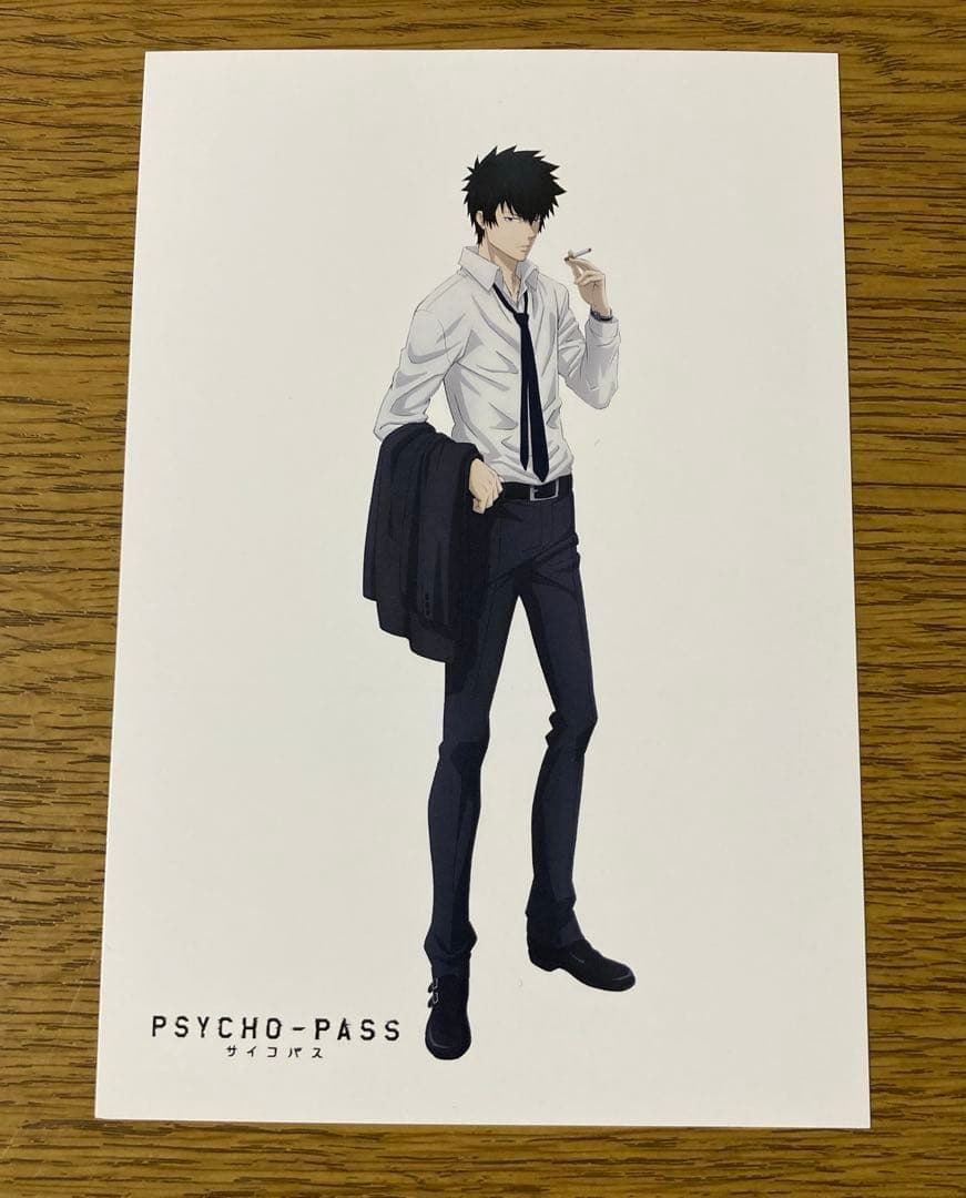 PSYCHO-PASSノイタミナ 20周年記念 缶バッジ2個　狡噛/宜野座