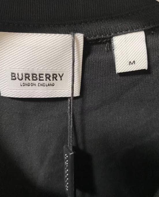 BURBERRY ロゴ Tシャツ ブラック M