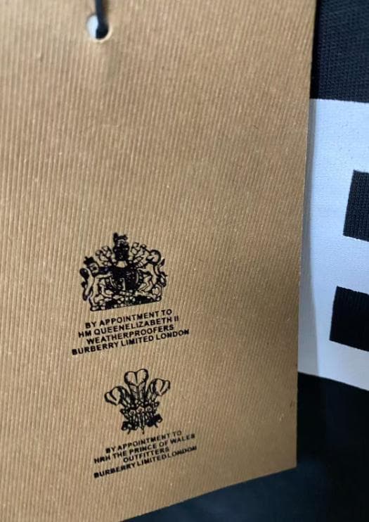 BURBERRY ロゴ Tシャツ ブラック M