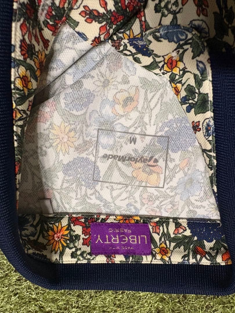 【美品】テーラーメイドLiberty 花柄ポロシャツ Mサイズ