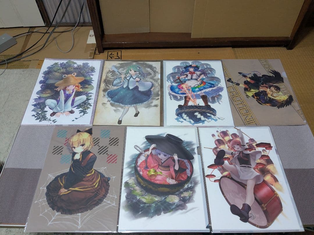 東方外來韋編　店舗購入特典A4クリアファイル15枚セット