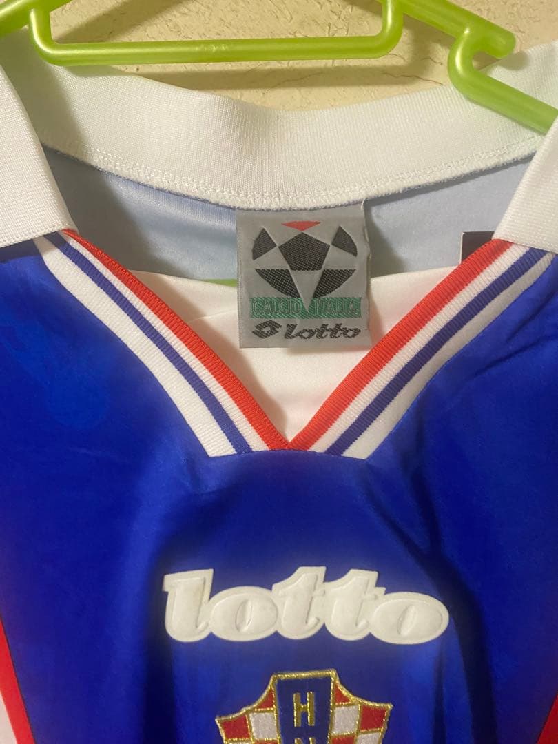 1998年W杯　クロアチア代表　アウェー　スーケル ユニフォーム