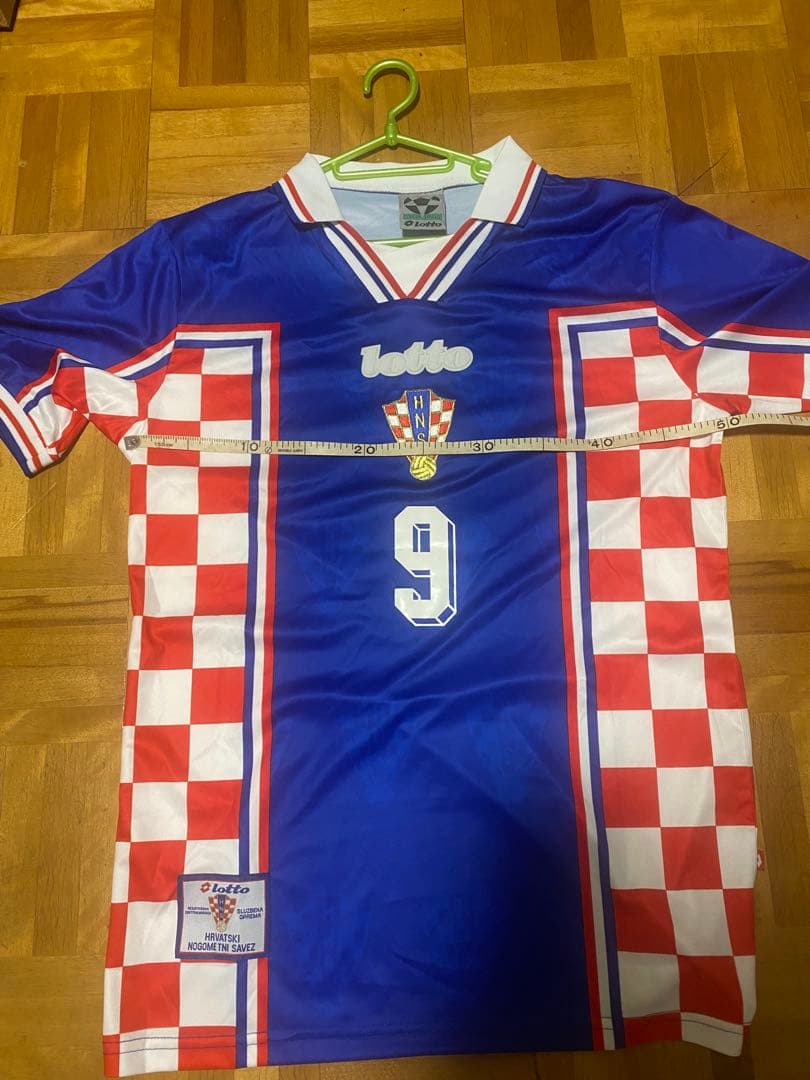 1998年W杯　クロアチア代表　アウェー　スーケル ユニフォーム