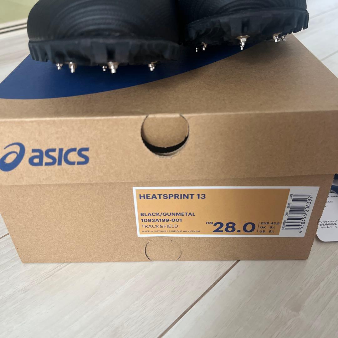 ASICS 陸上スパイク HEATSPRINT13 28.0cm 新品 短距離