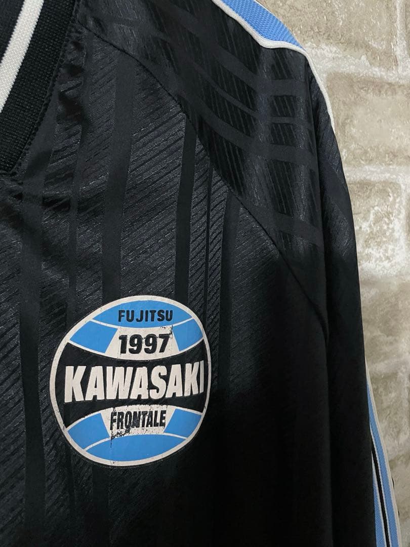 ビンテージ　90s Jリーグ　asics メンズXL セットアップ　上下セット