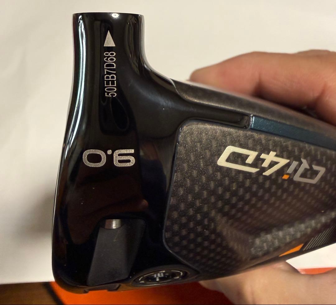 Qi4D ドライバー9.0°+NXブラック6S 45.25 ウェイトセット付き