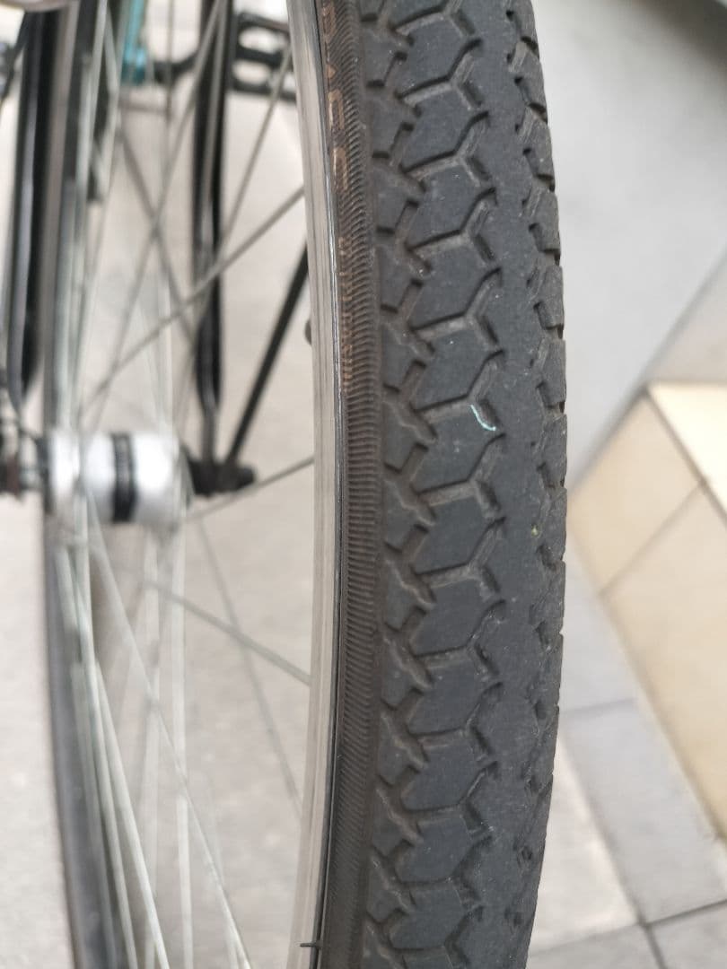【東京・手渡し】あさひ カーグアクティブ 27インチ ターコイズ 自転車 葛飾