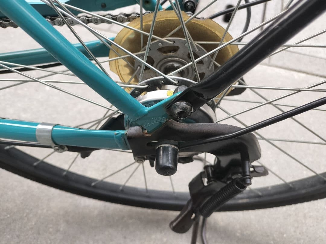 【東京・手渡し】あさひ カーグアクティブ 27インチ ターコイズ 自転車 葛飾