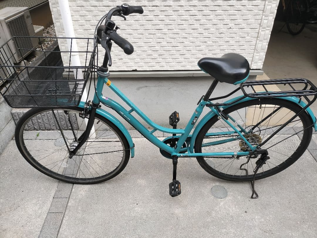 【東京・手渡し】あさひ カーグアクティブ 27インチ ターコイズ 自転車 葛飾