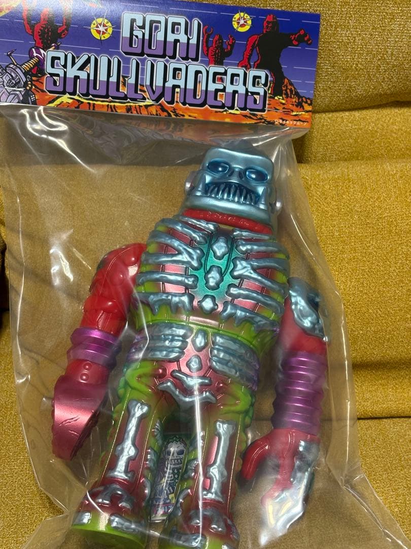新品未開封　ゴリスカルベーダーXX262 ソフビ