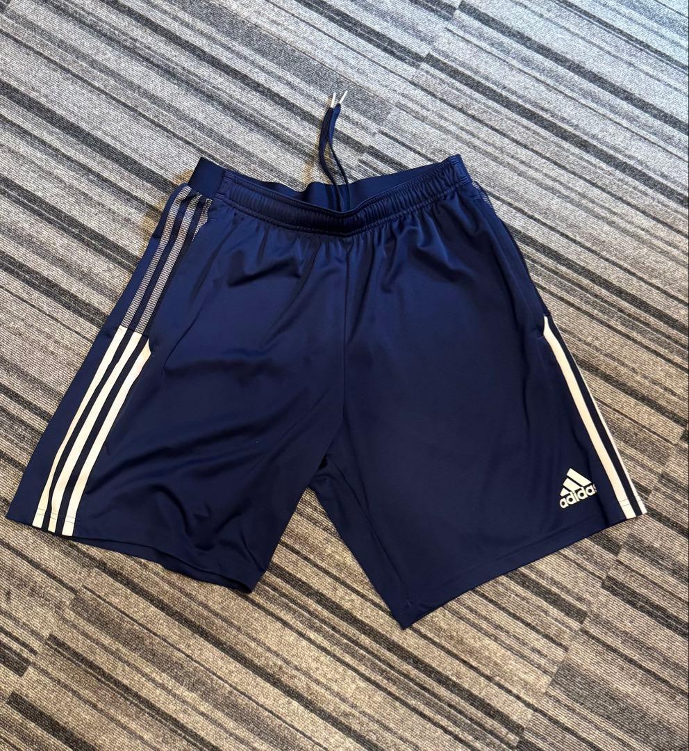 adidas サッカーウェアセット ネイビー 2XO/3XL