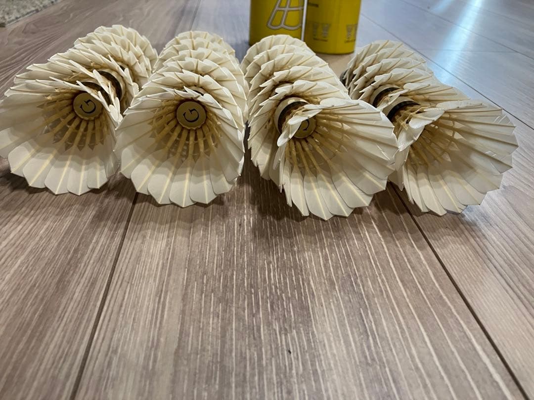 【中古・長期保管品】バドミントンシャトル シャトルクラブタイプG 4番 2ダース