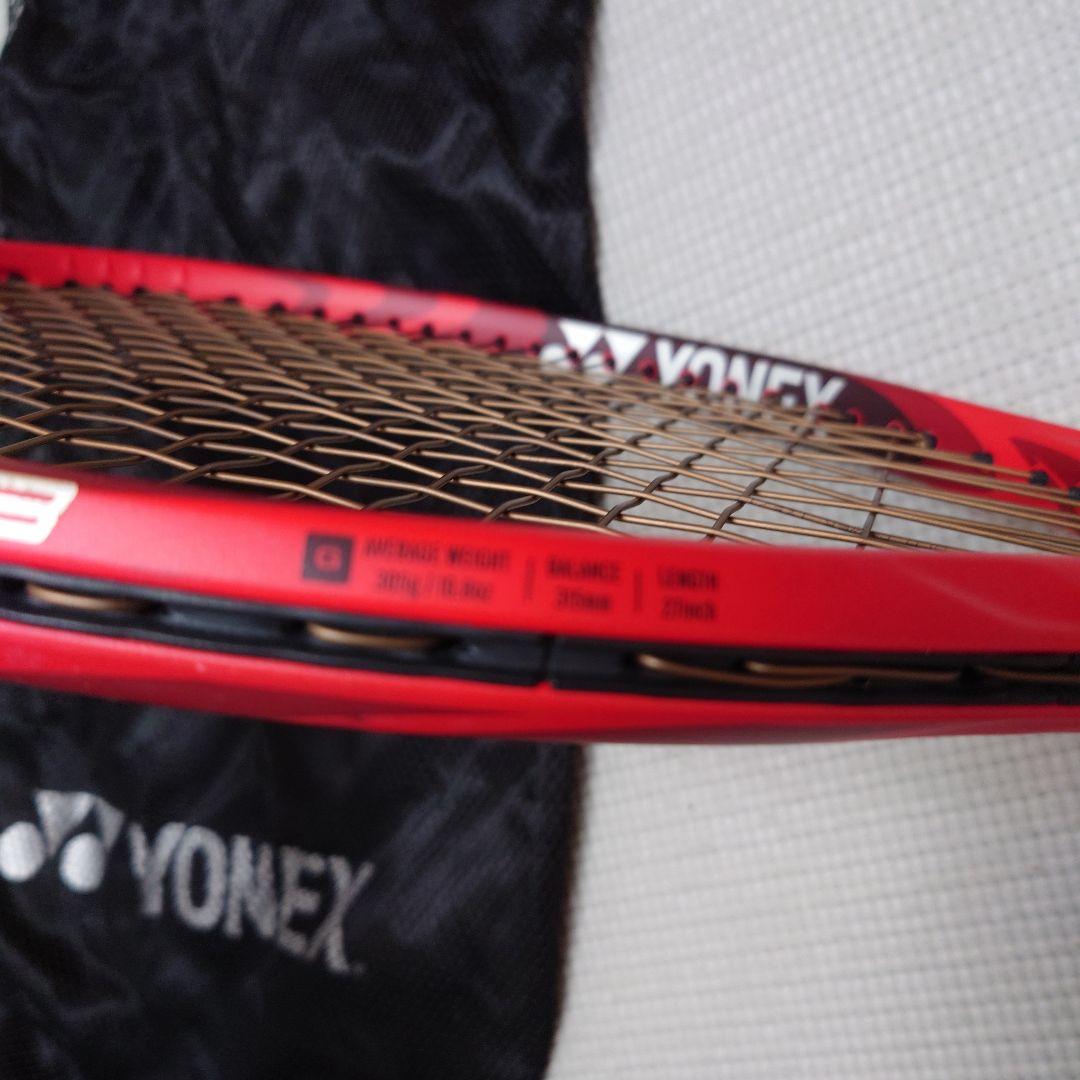YONEX VCORE 98 テニスラケット レッド