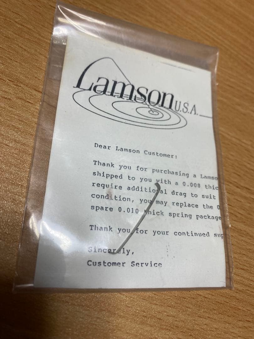 美品　Lamson ラムソン　１.５