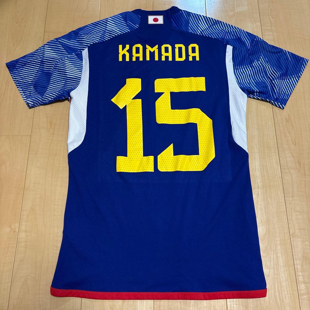 adidas 日本代表 鎌田大地選手 ユニフォーム Lサイズ