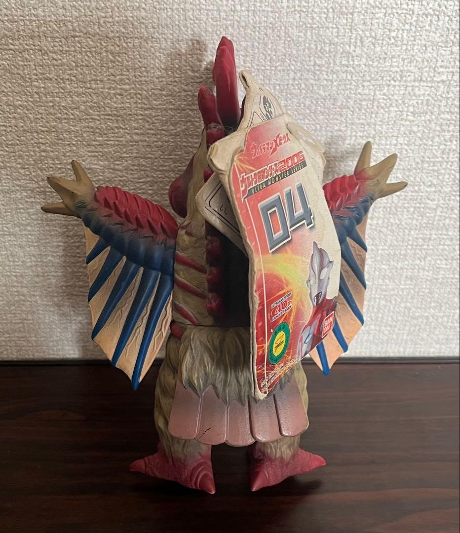 ウルトラ怪獣シリーズ 2006 ソフビ タグ付き バードン メビウス フィギュア